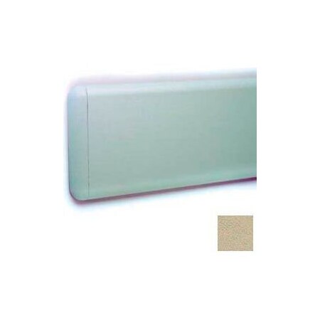 Pawling Wall Guard W/Rounded Top & Bottom Edges, Aluminum Retainer, 7-3/4"H x 12'L, Harvard Gray WG-8-12-483